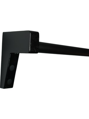 Di'Mora Karmen Ahşap Başlıklı 2 Kanallı Alüminyum Dekoratif Ray Korniş Modern Rustik