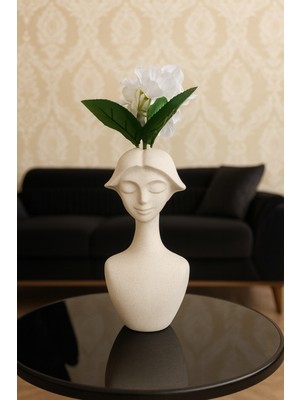 Todekora Dekoratif Kadın Silüet Vazo Modern Tasarım Çiçeklik Ev ve Ofis Aksesuarı
