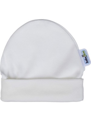 NW NessiWorld Yenidoğan Bebe Şapka 397 Beyaz