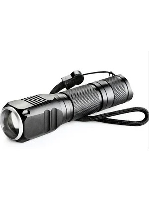 Magicool F-82 T6 LED Zoomlu 2000 Lm Yüksek Işık Şarjlı El Feneri