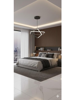 Vira 30X30 2'likare Ledli Avize 3renk Yanar