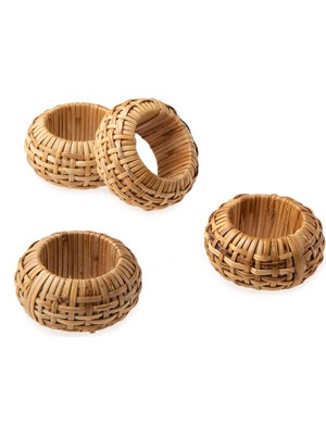 Braventa Collection Jumbo Nature 4'lü Peçete Halkası