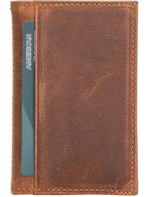 Shoplet Buğz Andy Deri Kartlık G2 Kahve