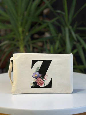 Bez Çanta Dünyası Z Harf Baskılı El Çantası