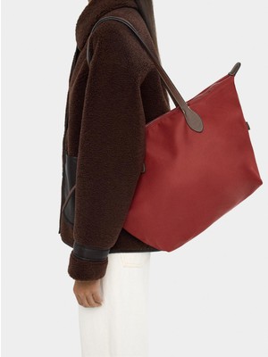 Parfois Teknik Kumaş Shopper Çanta