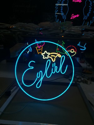 Neonled Isme Özel Neon LED Dizayn "eylül" Kişiye Özel Dekoratif Aydınlatma