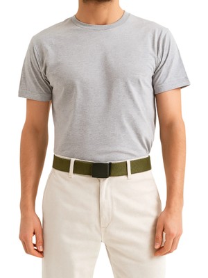 Çantachım Bez Kemer Taktik Anti Alerjik Plastik Tokalı Ayarlanabilir