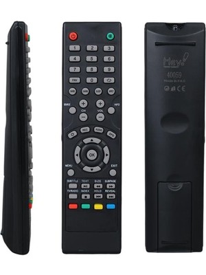 Hey Dijitsu Dj Tv Serisi Fivo LCD LED Tv Kumanda