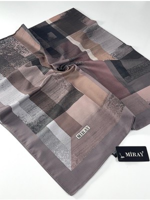 Miray Nevada Büyük Boy Organik Pamuk Eşarp - 120 x 120 - 06246 06