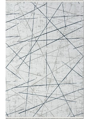 Woolen Halı Dior Akrilik Halı 4252 Mavi