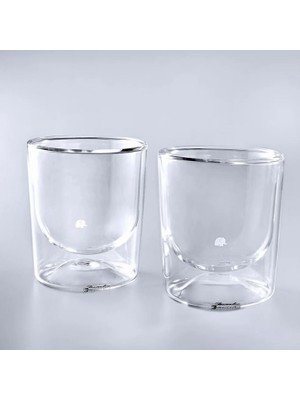 Hype Store Jumbo Glory Double Wall 2'li Bombeli Bardak Takımı 280 ml