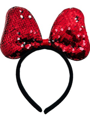 Renk Değiştiren Pullu Payetli Fiyonk Parti Tacı