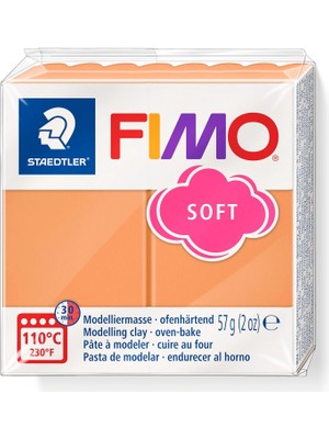 Braventa Collection Staedtler Fimo 8020-T41 Fimo Soft Modelleme Kili 57 gr Papaya