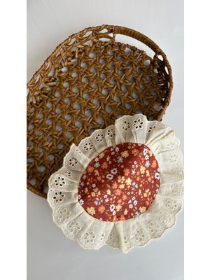 Fırfırlı Fisto Sunum Servis Kokteyl Peçete Mendil 2 Adet 20 cm