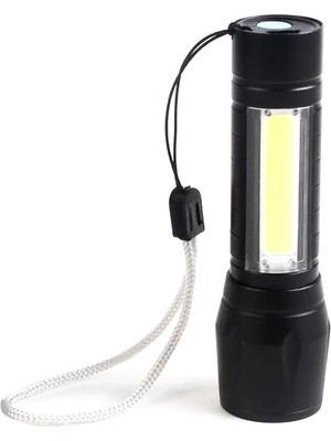 Magicool Mini Çok Güçlü Şarjlı El Feneri (Xpe-Cob LED )  WT-030