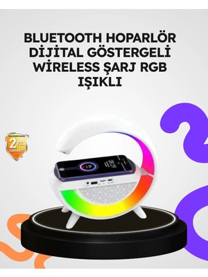 Shoplet Buğz 2025 Yeni Seri 15W Kablosuz Şarjlı LED Atmosfer Lambası