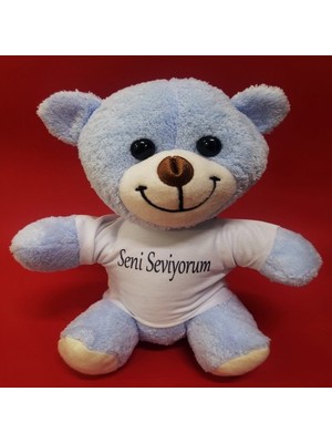 Efe Avm Mavi Seni Seviyorum Tişörtlü Ayı