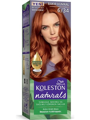 ModaSize Naturals Saç Boyası Bakır Kumral 6/34