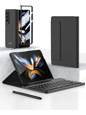 Sh Ticaret Newface Universal Universal Kılıf Fold Klavye - Karbon Siyah