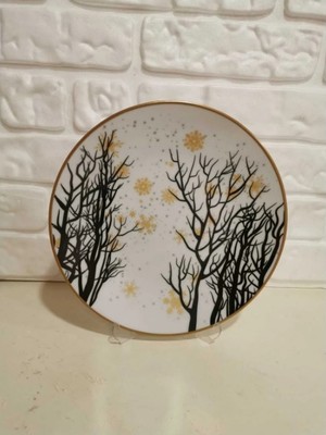 Konyax Pasta Tabağı Set Porselen 6 Kişilik Giallo