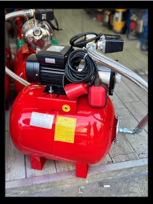 Atlantis Kdod 4-6m 1.4hp Komple Paslanmaz Kademeli 50LT Paket Hidrofor (Sessiz)