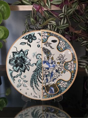 Konyax 2 Kişilik Pasta Tabağı Set Seremony