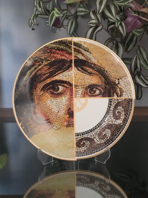 Konyax 2 Kişilik Servis Tabağı Set Zeugma