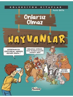 Teleskop Koleksiyon Kitaplar - Onlarsız Olmaz Hayvanlar