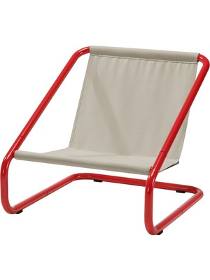 Hobiurun Tekli koltuk iskeleti, kırmızı