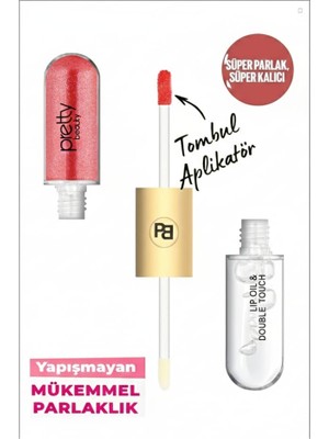 Hayal Çanta Pretty PB-408B Double Lip Oil Lipgloss -02