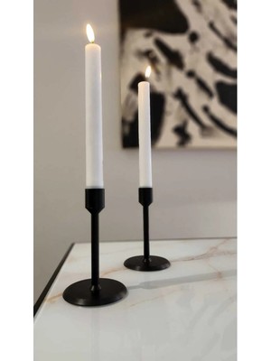 MisterionStudio Kaliteli Şamdan Ikili (2) Mumluk