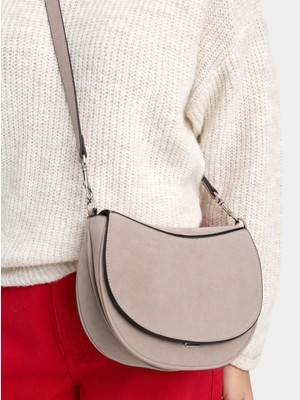 Parfois Kadın Kapaklı Deri Efektli Çapraz Çanta