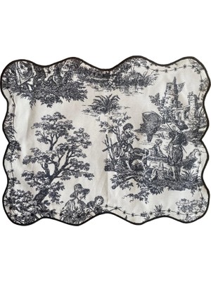 Demeter Concept Verda Toile De Jouy Amerikan Servis Takım