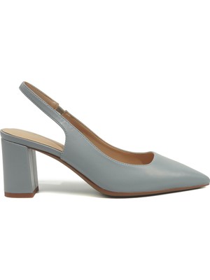 Nine West Hampton 6fx Mavi Kadın Topuklu Ayakkabı