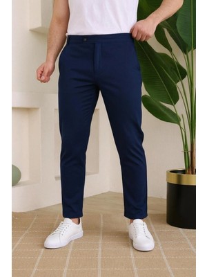 Erkek Slim Fit Dilli Kumaş Pantolon