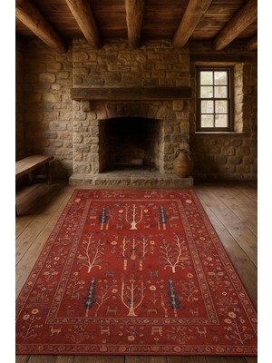 Otantik Desen Tasarım Modern Halı Dekoratif Kilim