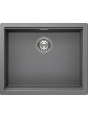 Schock - Lahti N100L Croma 50 cm Tezgahaltı/tezgahüstü Granit Evye