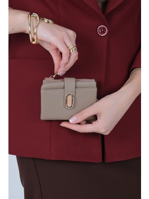 Silver & Polo SP1199 Cüzdan & Kartlık Mini Rolax Vizon