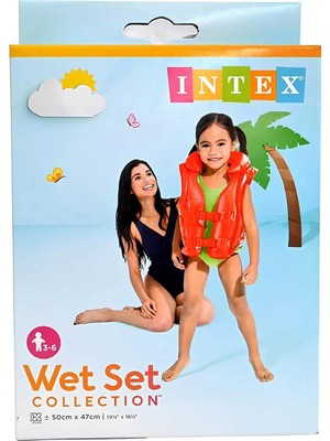 Kaia Life Intex Kırmızı Yakalı Can Yeleği 50 cm 58671