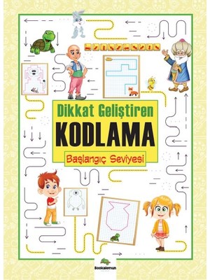 Bookalemun Yayınevi Dikkat Geliştiren Kodlama - Başlangıç Seviye