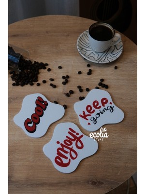 Ecolia Store Home Sweet Home Kapı ve Duvar Süsü | Kalpli Dekoratif Ev Süsü | Askılı Ev Dekoru