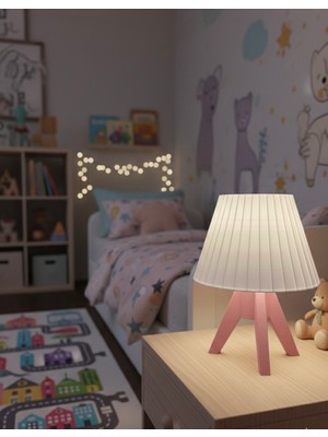 Modern Pileli Dekoratif Abajur