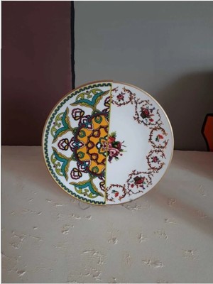 Konyax Pasta Tabağı Set Porselen 6 Kişilik Verde