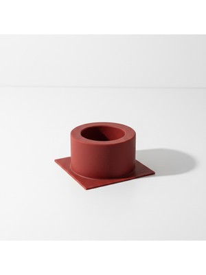 Craftto Silindir Saksı Silikon Kalıbı