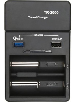 Liitokala TR-2000 Pil Şarj Cihazı