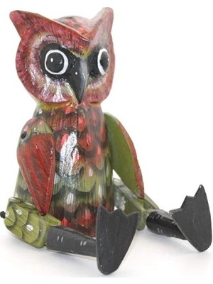 Kaia Life Ahşap Sallanan Baykuş