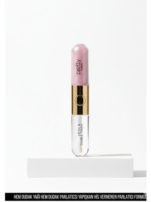 Pretty PB-408C Double Lip Oil Lipgloss -01