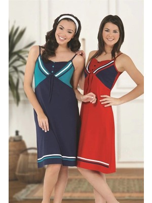 İlkyaz Fashion Ieg™ Berrak Kadın Elbise Pijama 5105