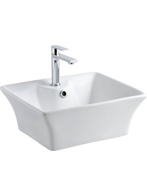 Lena - Tezgah Üstü Porselen Lavabo Outlet - E-5049-