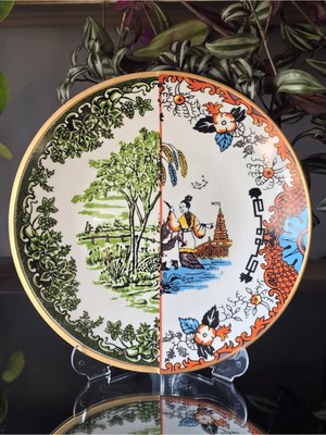 Konyax 2 Kişilik Pasta Tabağı Set Hybrıd6